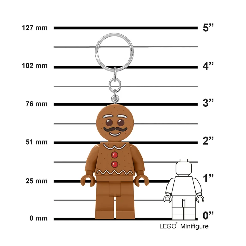 Gingerbread Man Key Light van LEGO – productfoto 7 van 10