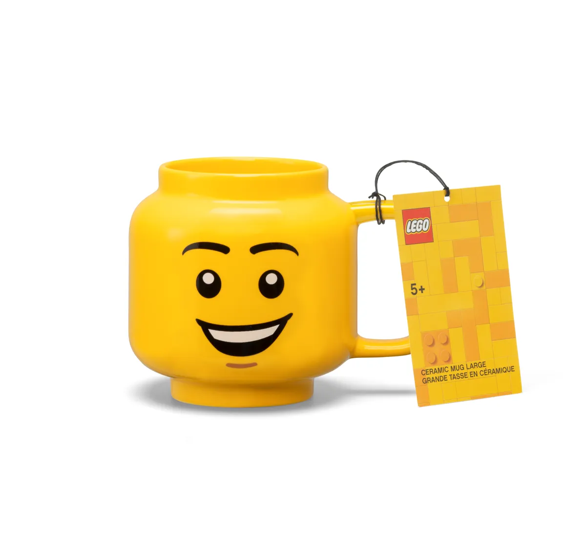LEGO Large Happy Boy Ceramic Mug (5007877) - Bild 1