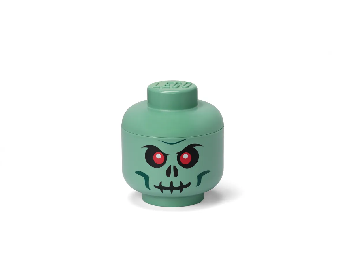 LEGO Small Skeleton Storage Head – Green (5007888)