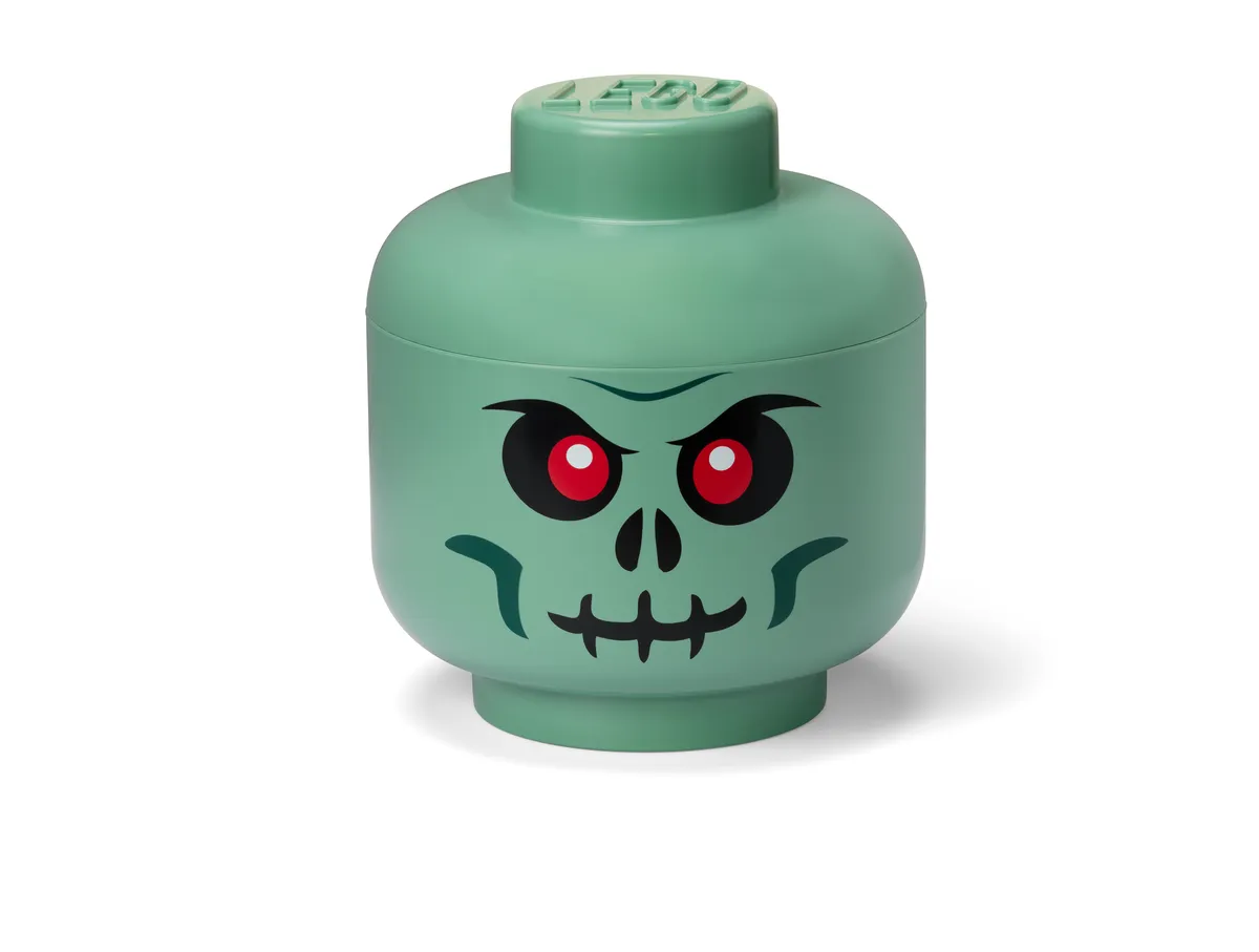 LEGO Large Skeleton Storage Head – Green (5007889)