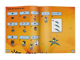 Build and Stick: Robots Book de LEGO – photo du produit 5 sur 7
