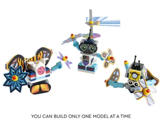 Build and Stick: Robots Book de LEGO – photo du produit 7 sur 7