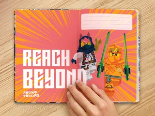 LEGO® NINJAGO® Notebook van LEGO – productfoto 3 van 6