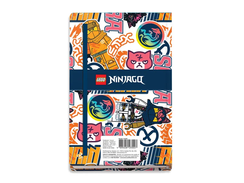 LEGO® NINJAGO® Notebook van LEGO – productfoto 5 van 6