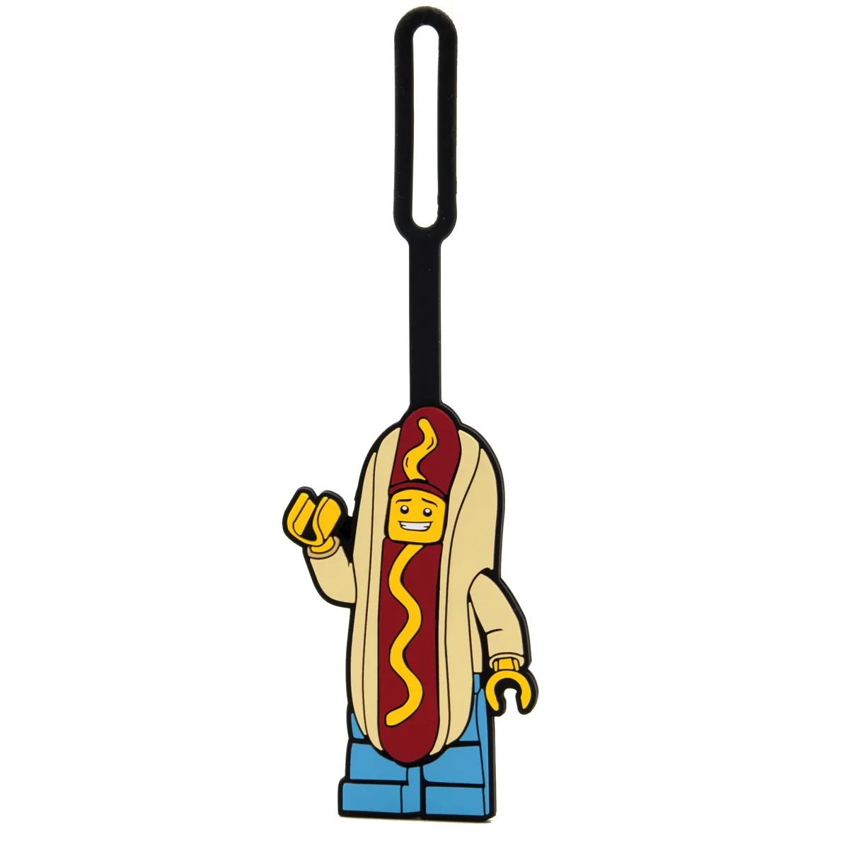 LEGO Hot Dog Guy Bag Tag (5008031)