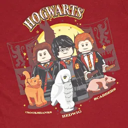 LEGO Harry Potter™ T-Shirt – Burgundy Red (5008032) - afbeelding 4