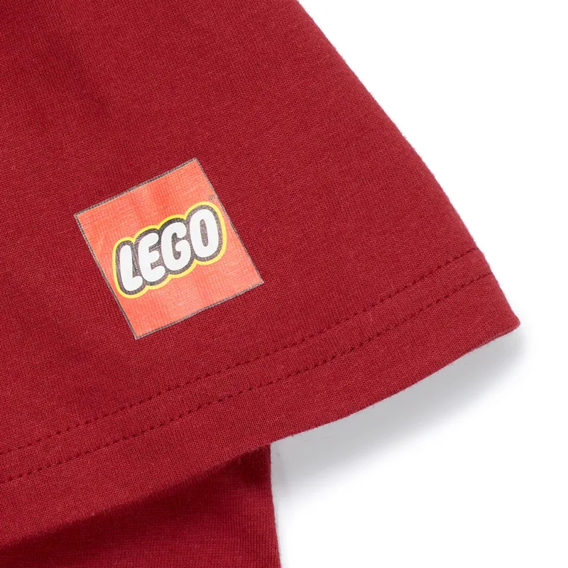 Harry Potter™ T-Shirt – Burgundy Red van LEGO – productfoto 7 van 7