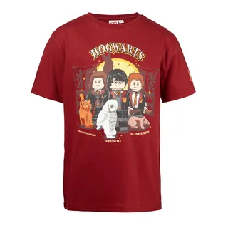 Harry Potter™ T-Shirt – Burgundy Red van LEGO – productfoto 1 van 7