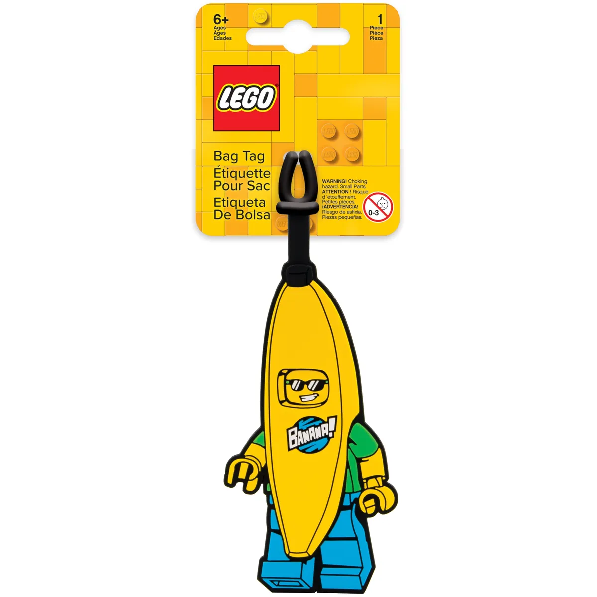 LEGO Bag Tag – Banana Guy (5008255) - Bild 1