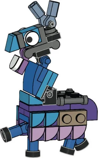 Llama van LEGO – productfoto
