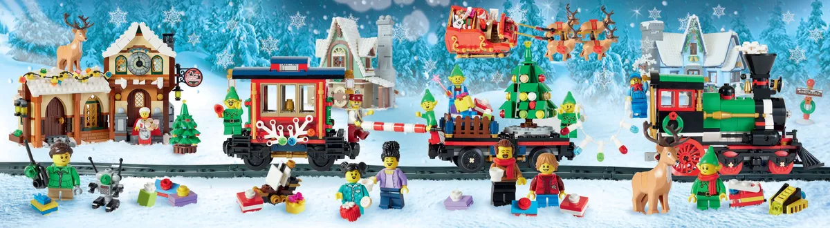 LEGO LEGO® Christmas Train Puzzle (5008258) - Bild 1