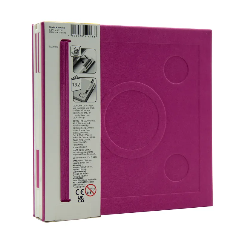 Notebook with Gel Pen – Violet by LEGO – product photo 3 of 3