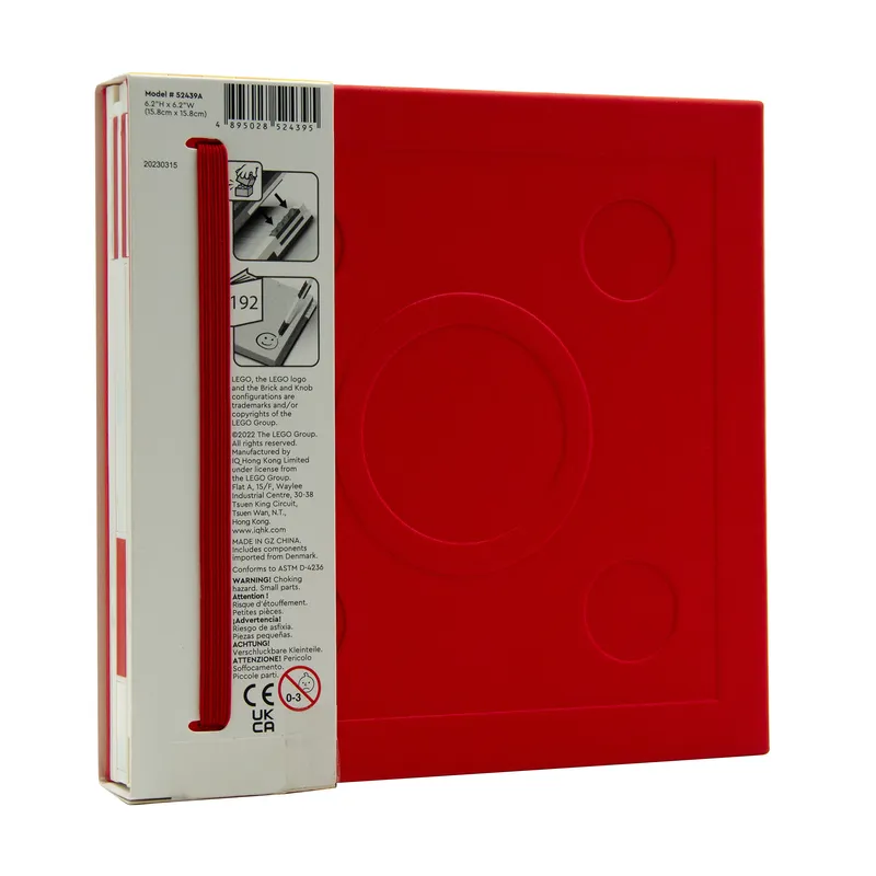 Notebook with Gel Pen – Red by LEGO – product photo 3 of 3