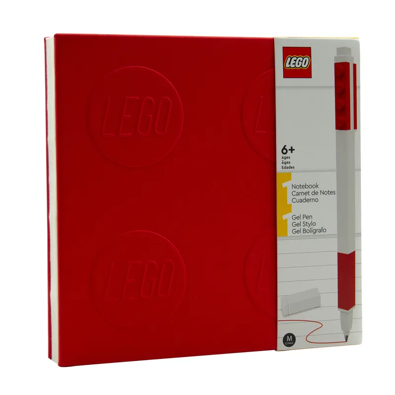 Notebook with Gel Pen – Red by LEGO – product photo 1 of 3