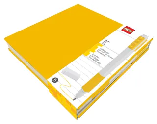 Notebook with Gel Pen – Yellow de LEGO – photo du produit 2 sur 3