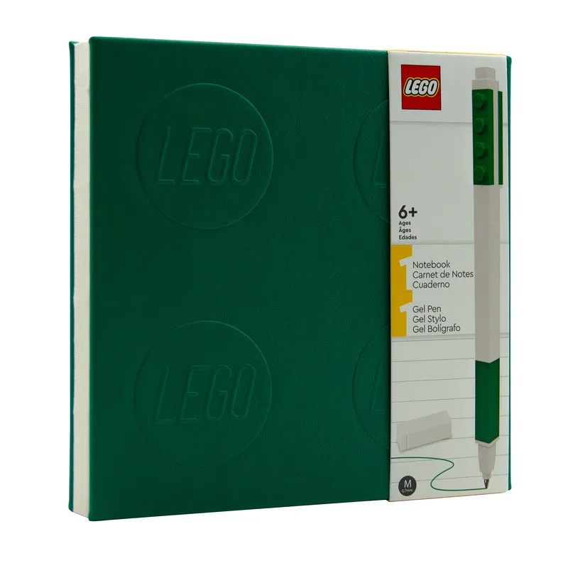 Notebook with Gel Pen – Green van LEGO – productfoto 1 van 3