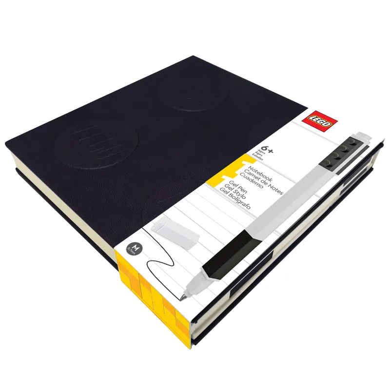 Notebook with Gel Pen – Black de LEGO – photo du produit 2 sur 3