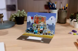 LEGO Modular Pop Up Postcards -Garage, Diner (5008319) - Bild 4