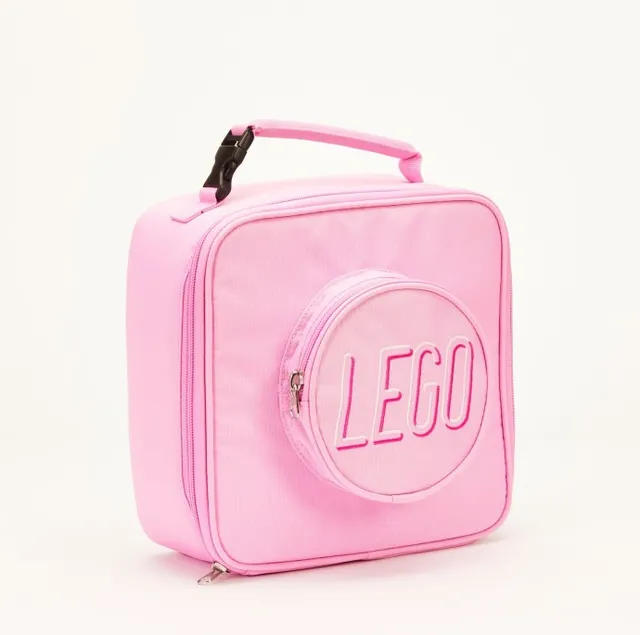 Brick Lunch Bag – Light Pink van LEGO – productfoto