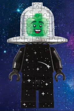 LEGO Mystery Minifigure Mini Puzzle – Space Edition (5008890) - afbeelding 1