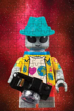 LEGO Mystery Minifigure Mini Puzzle – Space Edition (5008890) - afbeelding 2