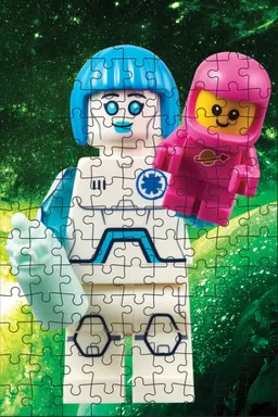 LEGO Mystery Minifigure Mini Puzzle – Space Edition (5008890) - afbeelding 3