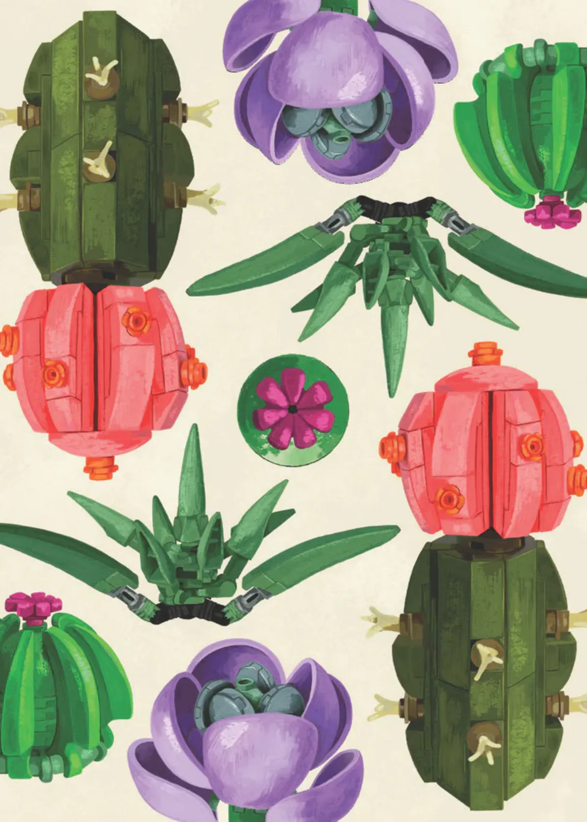 LEGO Botanical Playing Cards (5008974) - Bild 2