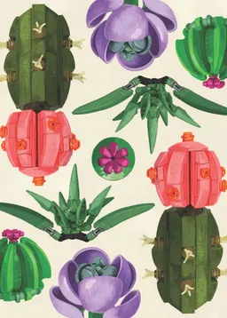 LEGO Botanical Playing Cards (5008974) - afbeelding 2