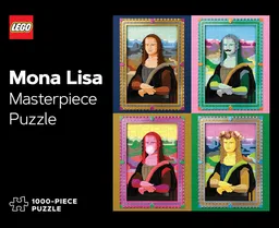 LEGO Masterpiece Puzzle: Mona Lisa 1000-Piece Puzzle (5008976) - afbeelding 1