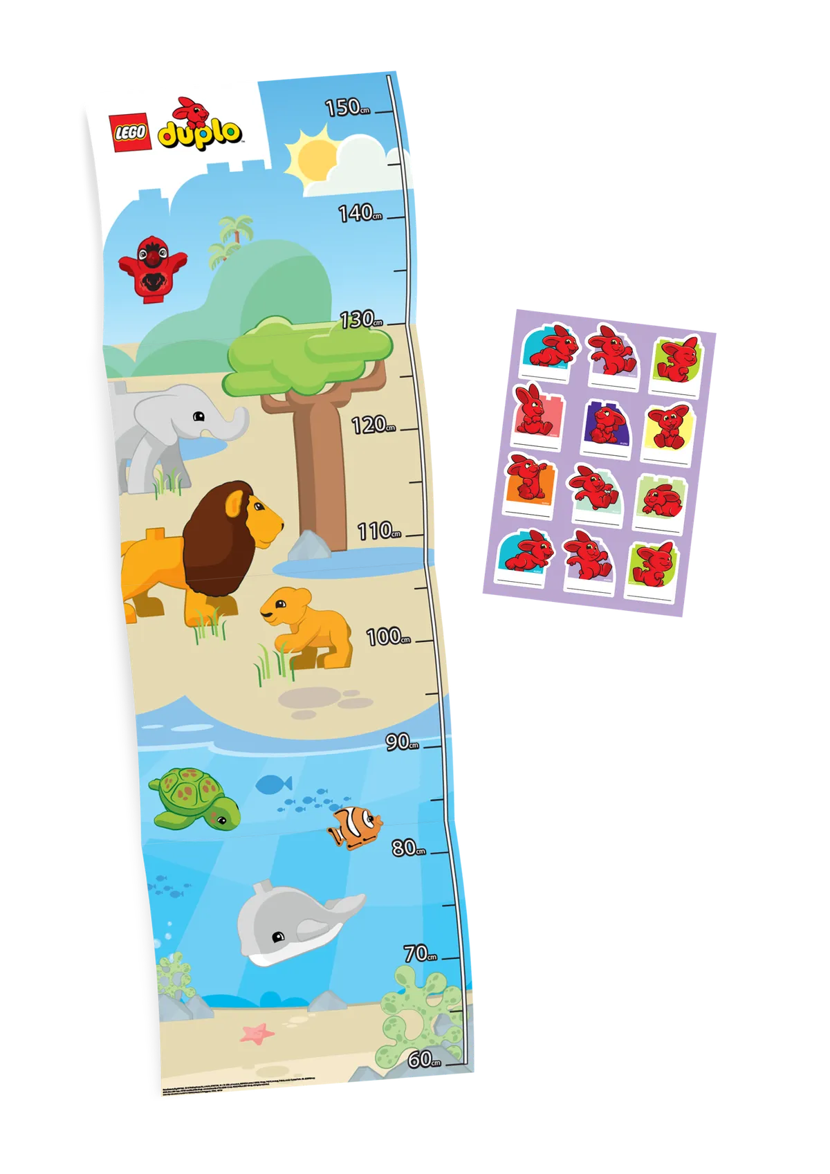 LEGO INSIDERS DUPLO HEIGHT CHART (5009014)