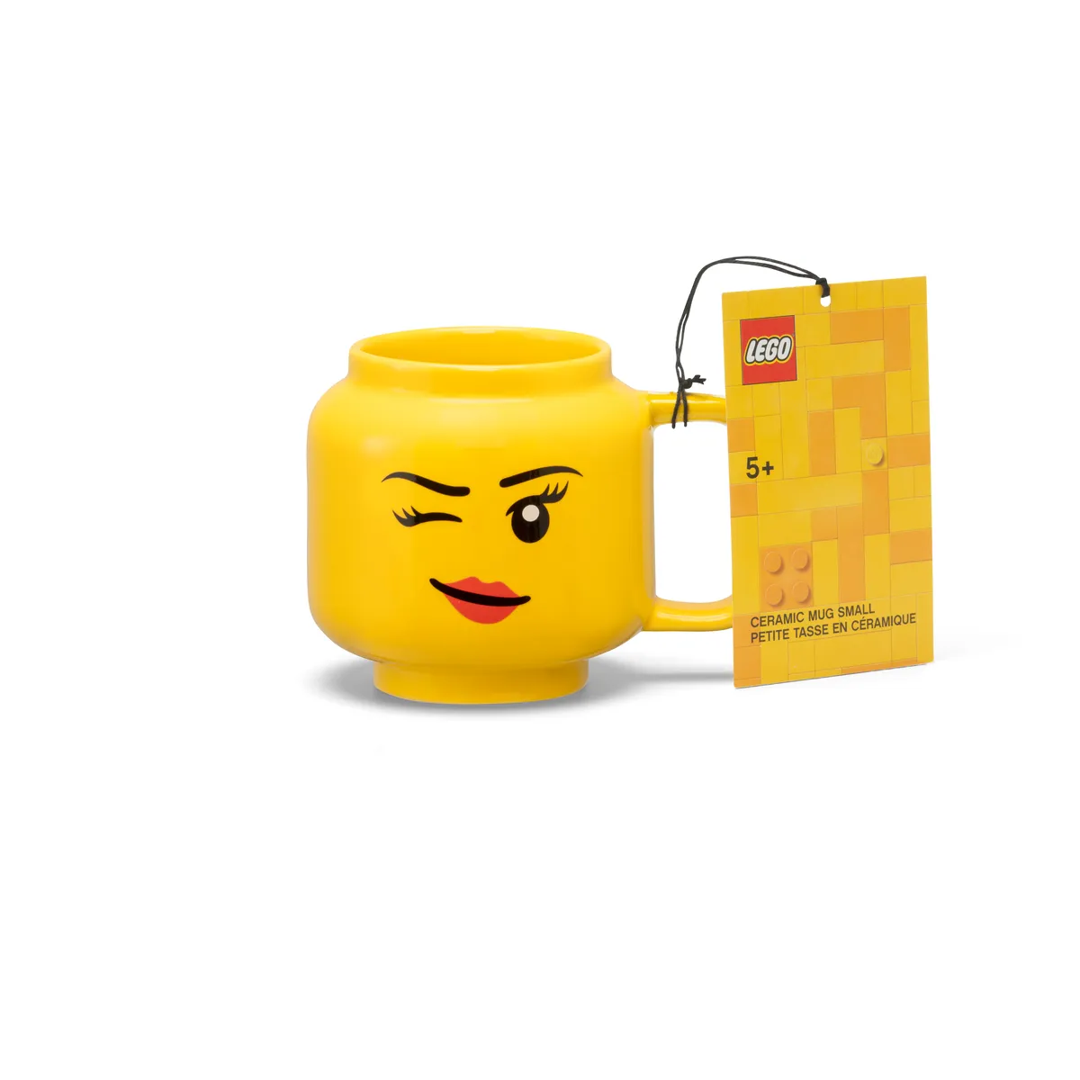 LEGO Small Ceramic Mug – Winking Girl (5009034) - Bild 1