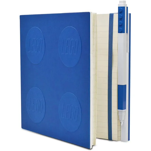 Locking Notebook with Gel Pen – Blue de LEGO – photo du produit 6 sur 8