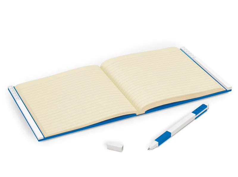 Locking Notebook with Gel Pen – Blue by LEGO – product photo 7 of 9