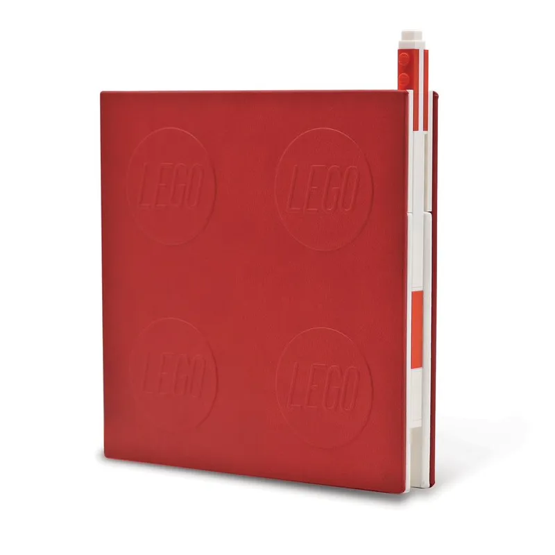 Locking Notebook with Gel Pen – Red von LEGO – Produktfoto 4 von 5