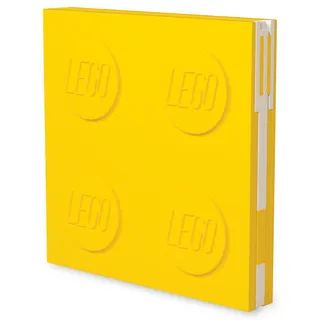 Locking Notebook with Gel Pen – Yellow von LEGO – Produktfoto 1 von 4