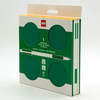 Locking Notebook with Gel Pen – Green van LEGO – productfoto 2 van 5