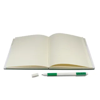 Locking Notebook with Gel Pen – Green van LEGO – productfoto 4 van 5