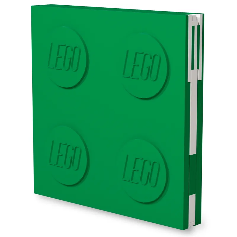 Locking Notebook with Gel Pen – Green van LEGO – productfoto 1 van 5