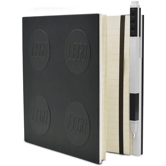 Locking Notebook with Gel Pen – Black von LEGO – Produktfoto 4 von 5