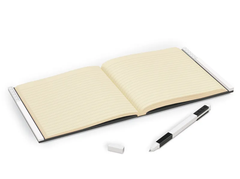 Locking Notebook with Gel Pen – Black von LEGO – Produktfoto 5 von 5