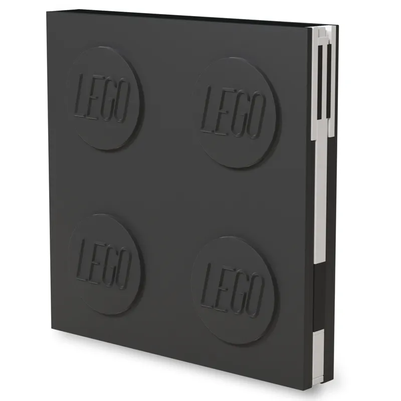 Locking Notebook with Gel Pen – Black von LEGO – Produktfoto 1 von 5