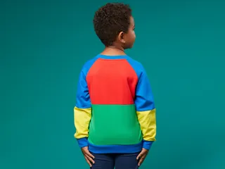 Kids' Color-Block Sweatshirt de LEGO – photo du produit 6 sur 7