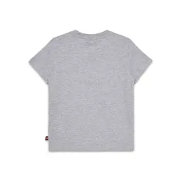 LEGO Kids' Short Sleeve Logo T-Shirt – Gray Mélange (5009092) - afbeelding 3