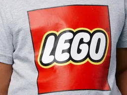 LEGO Kids' Short Sleeve Logo T-Shirt – Gray Mélange (5009092) - afbeelding 7