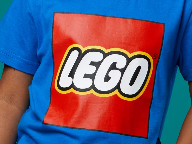 Kids' Short Sleeve Logo T-Shirt – Blue by LEGO – product photo 7 of 7