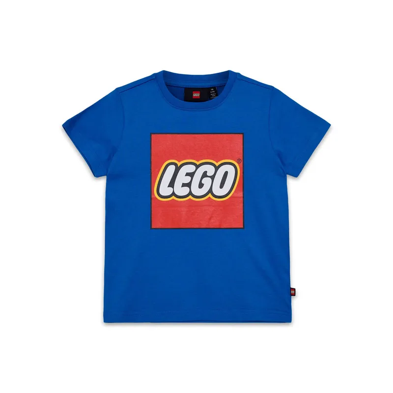 Kids' Short Sleeve Logo T-Shirt – Blue by LEGO – product photo 1 of 7