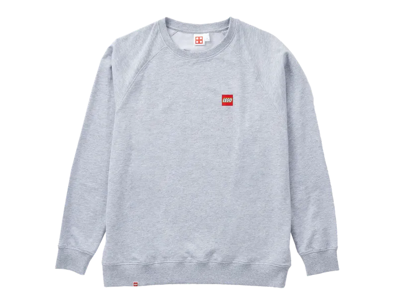 Adults Sweatshirt – Grey Melange