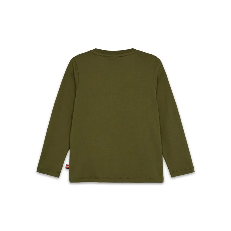 Kids Long-Sleeve T-Shirt – Dark Khaki de LEGO – photo du produit 3 sur 8