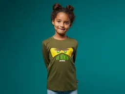 LEGO Kids Long-Sleeve T-Shirt – Dark Khaki (5009122) - afbeelding 4