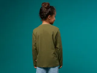 Kids Long-Sleeve T-Shirt – Dark Khaki de LEGO – photo du produit 6 sur 8